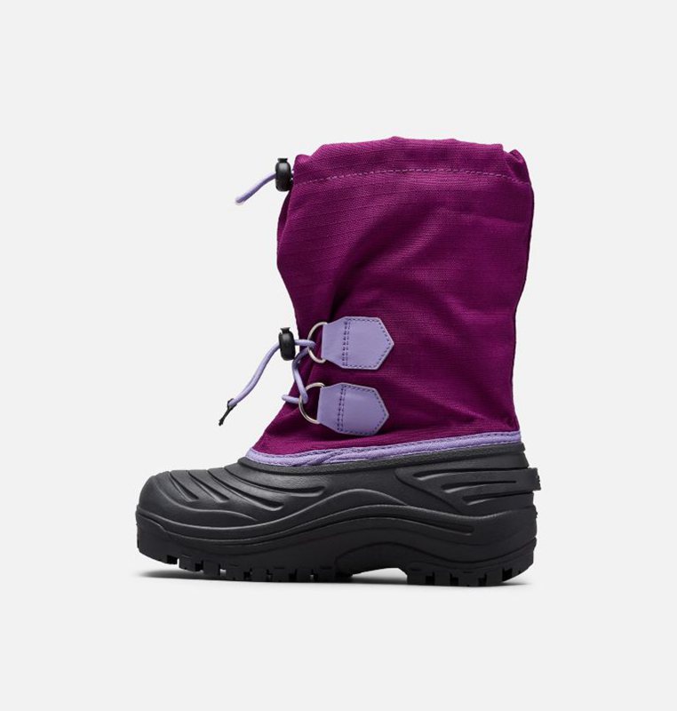 Sorel Çocuk Childrens Super Trooper™ - Kar Botu Mor/Siyah - 046-NMTEVS